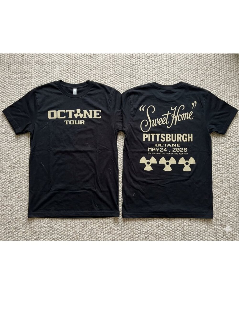 Vintage Octane Tour 2026 Sweet Home Pittsburgh Graphic Band Tee